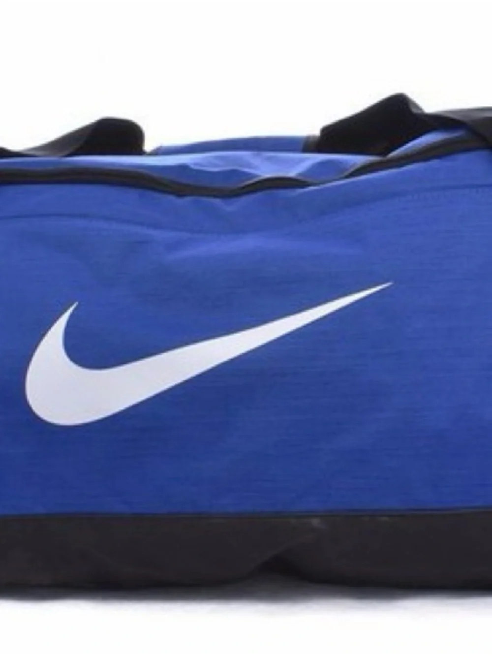 Nike Royal Blue Duffel Bag with White Swoosh